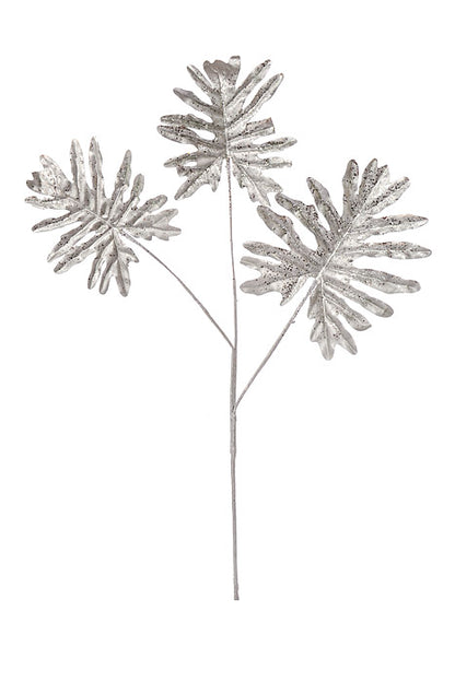 34" Metallic Split Philo Spray Silver