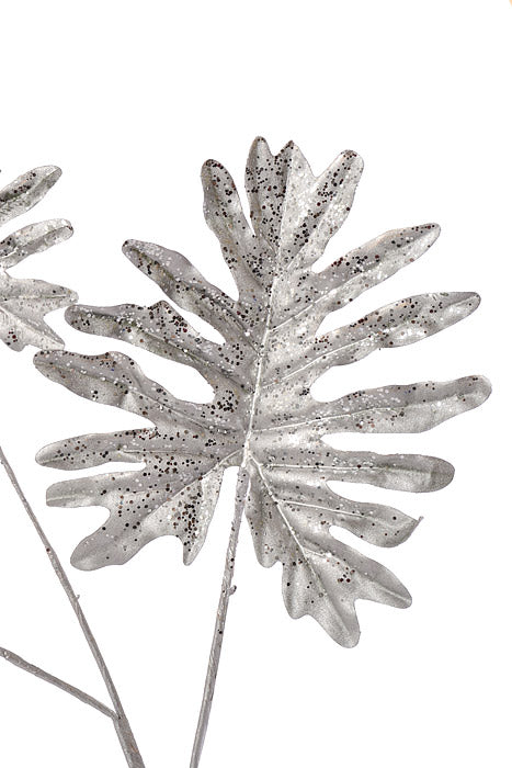 34" Metallic Split Philo Spray Silver