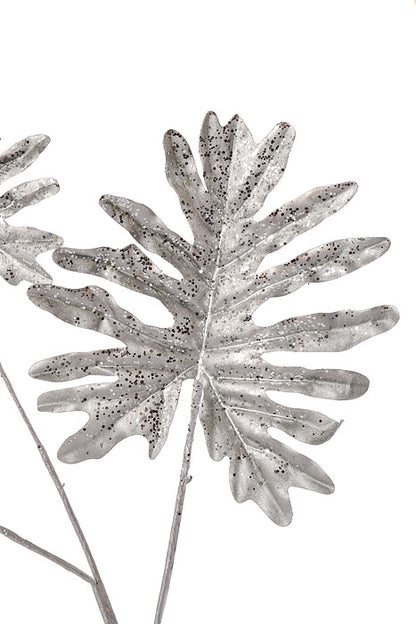 34" Metallic Split Philo Spray Silver