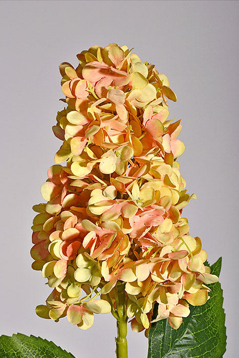 31.5" Silk Hydrangea Spray Yellow
