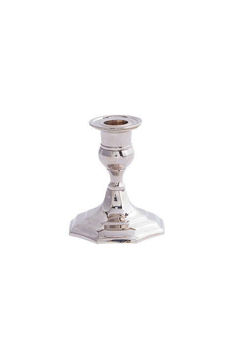 3.25" X 3.5" Antique Candlestick Silver
