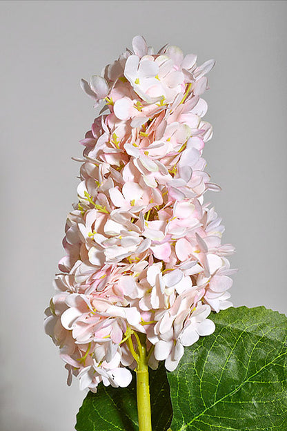 31.5" Silk Hydrangea Spray Light Pink
