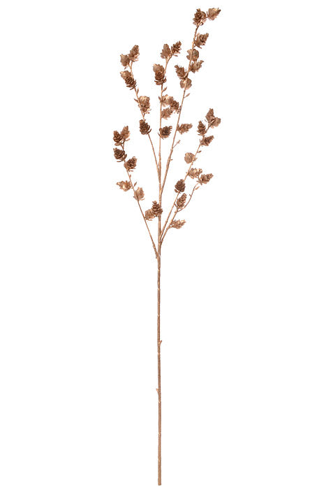 34.5" Metallic Cone Spray (Gold)