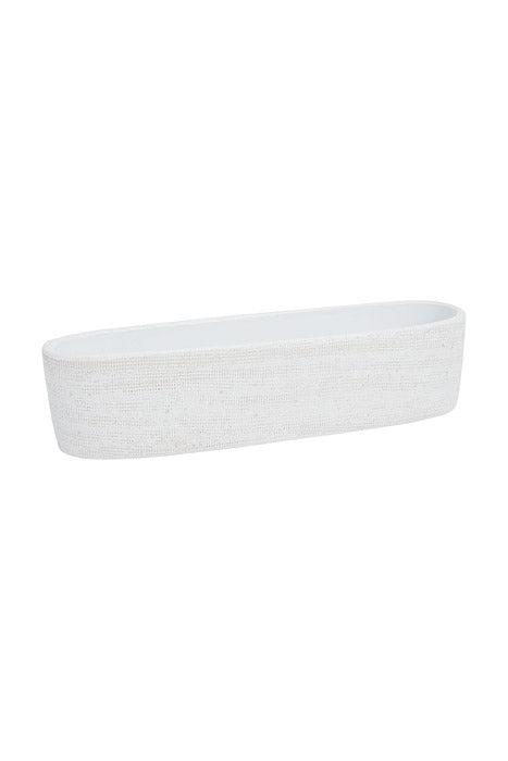 20" X 5" X 4.75" Gateway Planter White