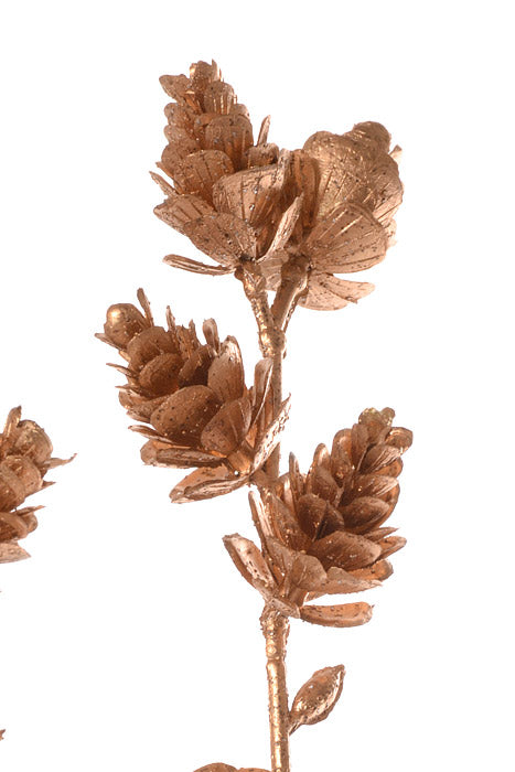 34.5" Metallic Cone Spray (Gold)