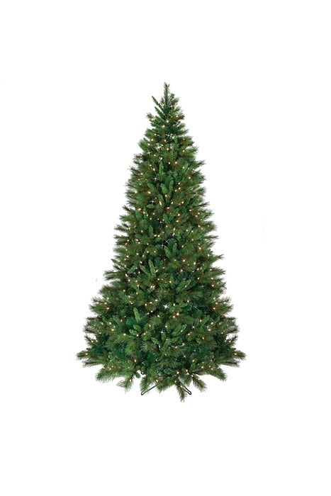 15Ft X 95" Led Belgium Mix Tree Two Tones Green/Clear Bright