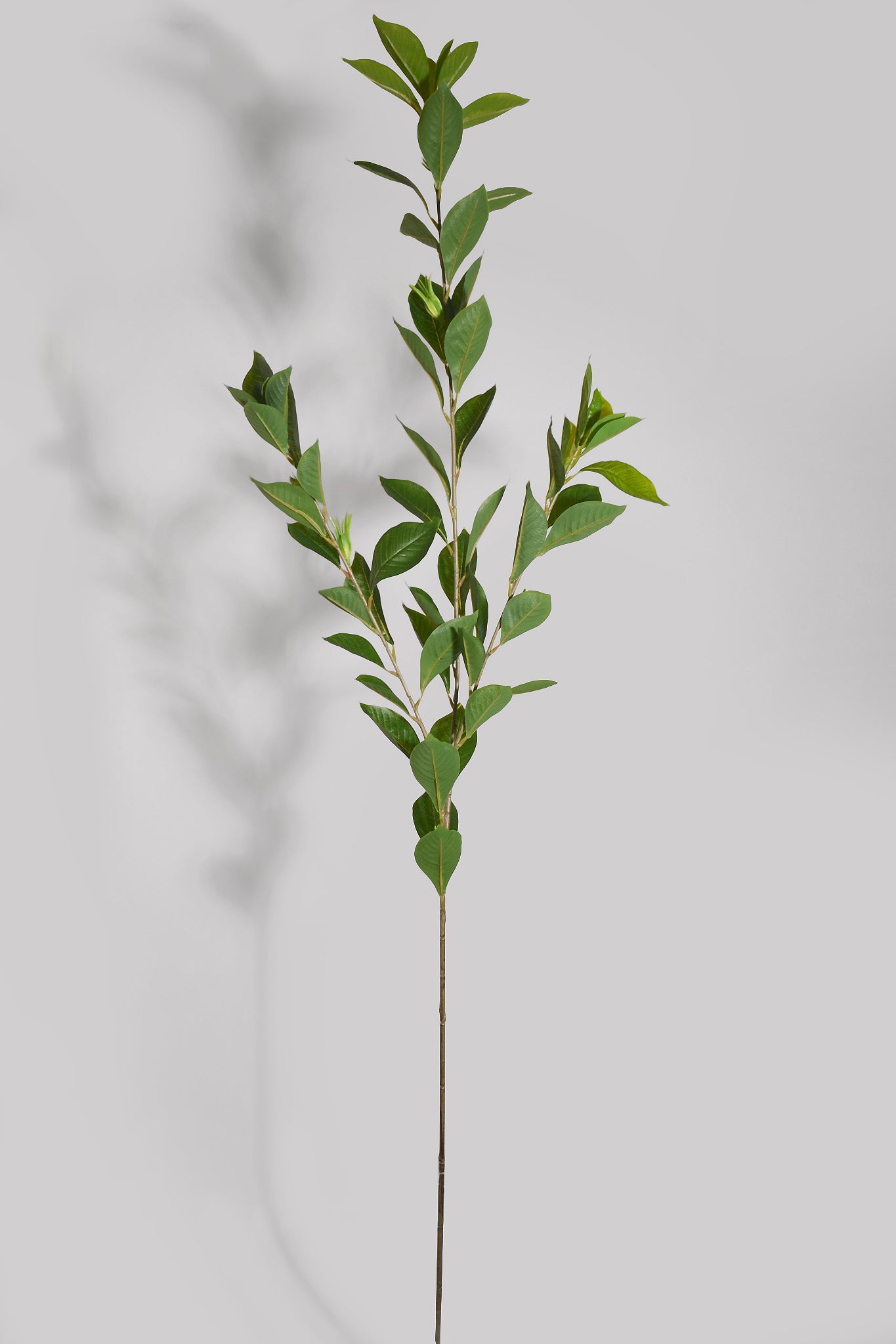 57" Artificial Jasmine Leaf Spray Green