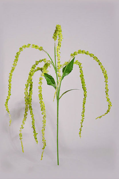 35.5" Artificial Amaranthus Hanging Spray Green