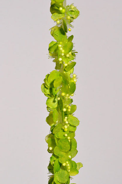 35.5" Artificial Amaranthus Hanging Spray Green