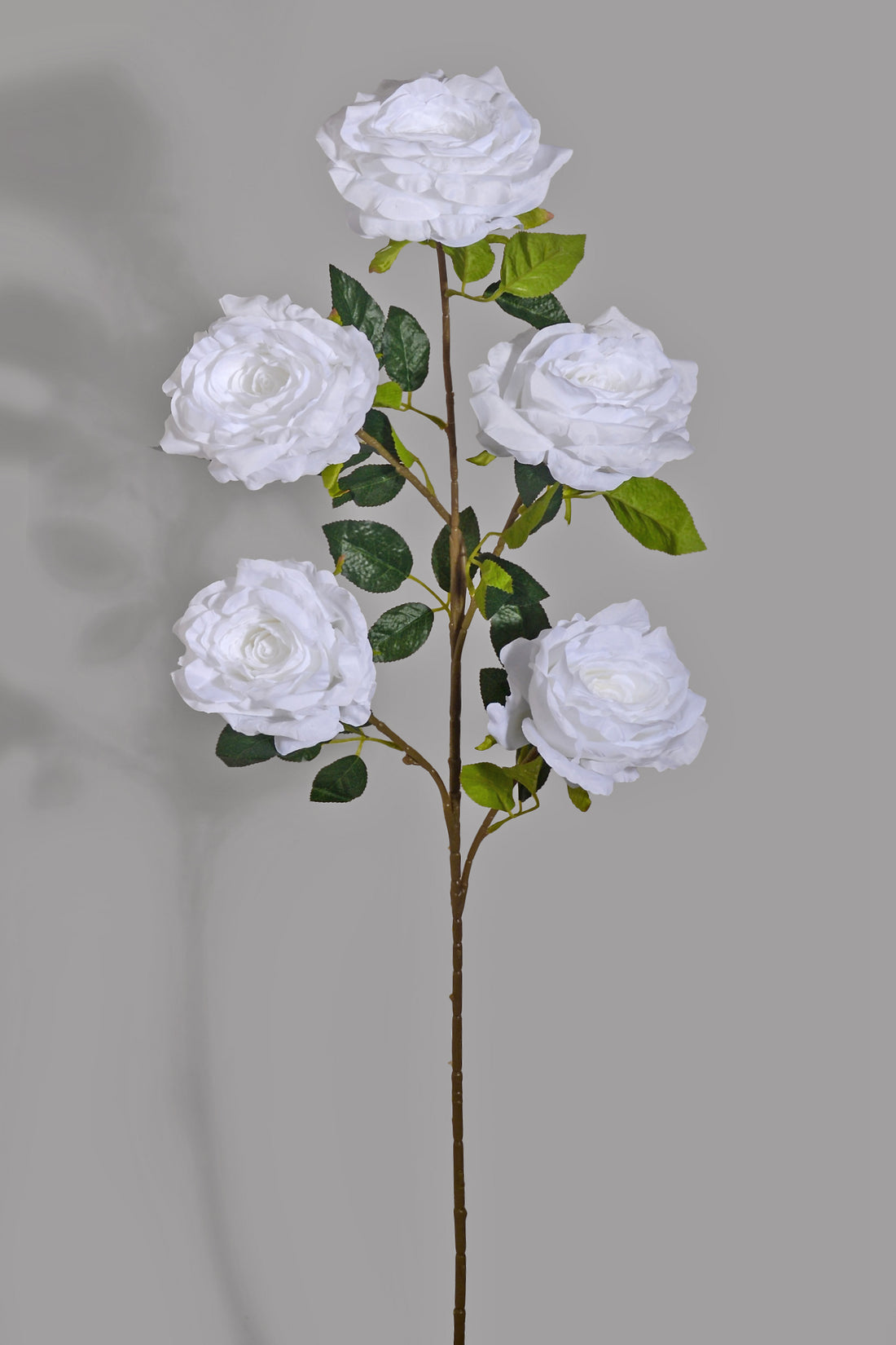 38.5" Silk Rose Spray White
