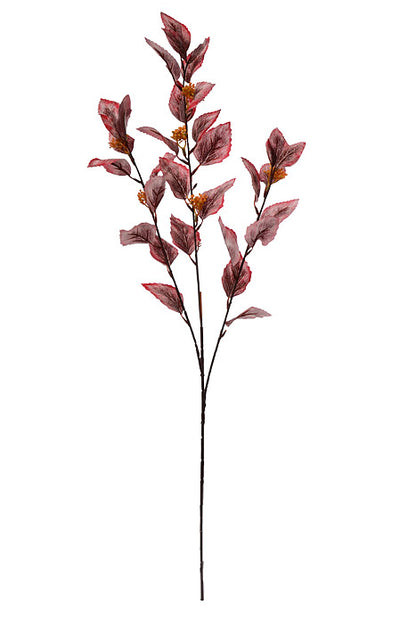 31.5" Eucalyptus Spray Red