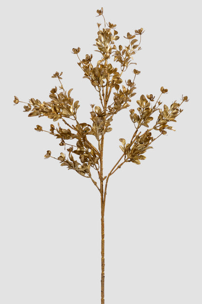 24.5" Leaf Spray Gold