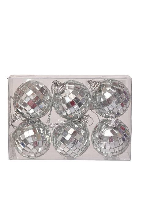 50mm Mirror Ball Silver Box/6