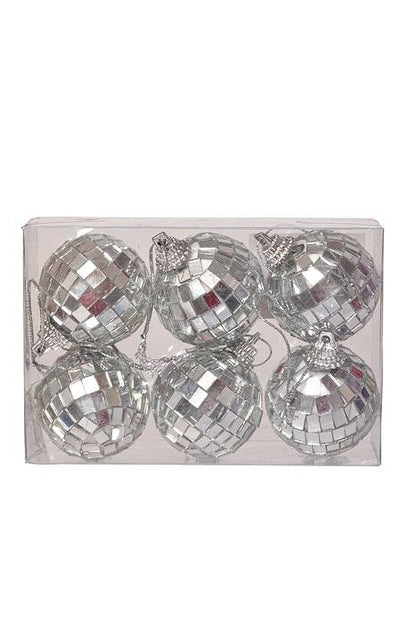 50mm Mirror Ball Silver Box/6