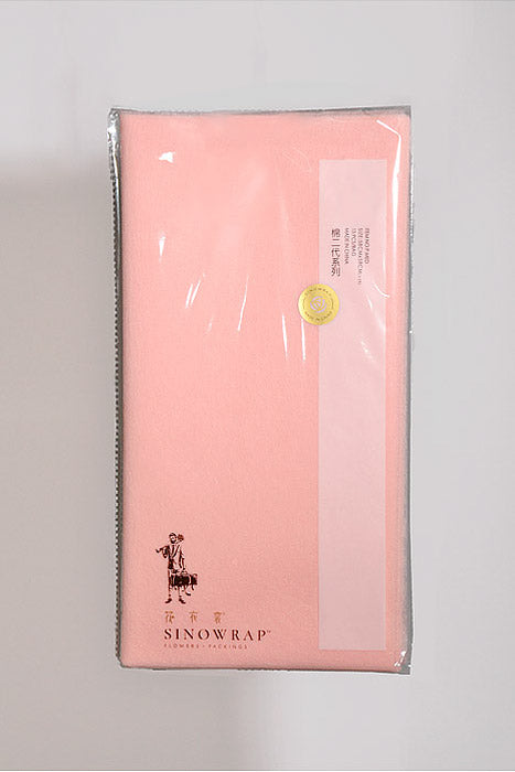 22.5" Non-Woven Fiber Tissue Sheet Soft Pink Pkg/15