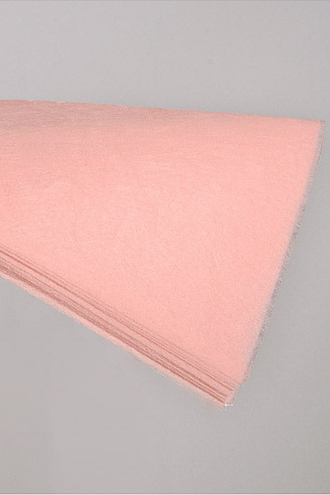 22.5" Non-Woven Fiber Tissue Sheet Soft Pink Pkg/15