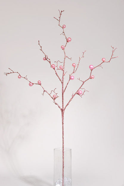 34" Berry Pearl Spray Pink
