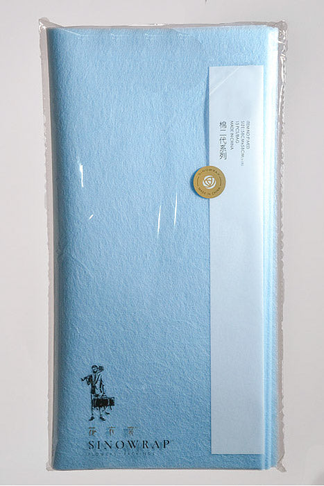 22.5" Non-Woven Fiber Tissue Sheet Light Blue Pkg/15