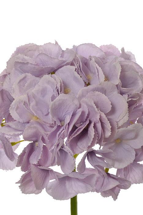 19" Silk Hydrangea Spray Lavender