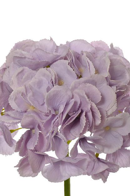 19" Silk Hydrangea Spray Lavender