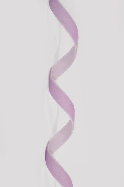 3/8" X10 Yds Woven Vintage Velvet Lavender