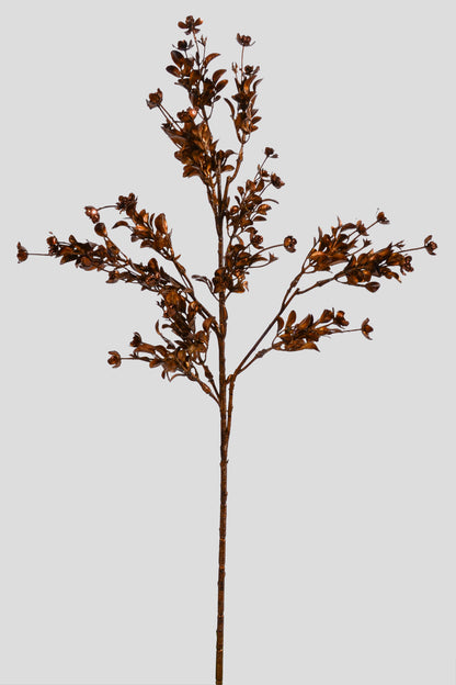 24.5" Leaf Spray Dark Copper