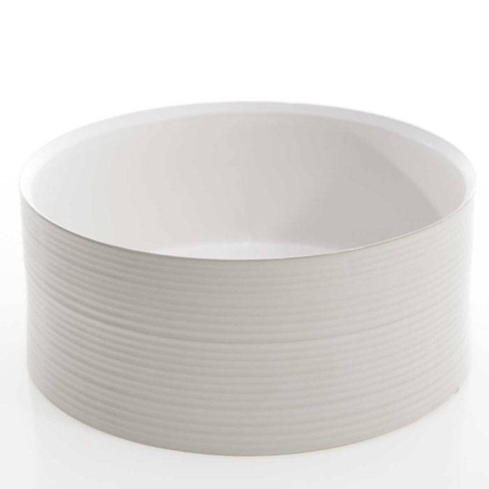 9" X 4" Decatur Bowl Matte White