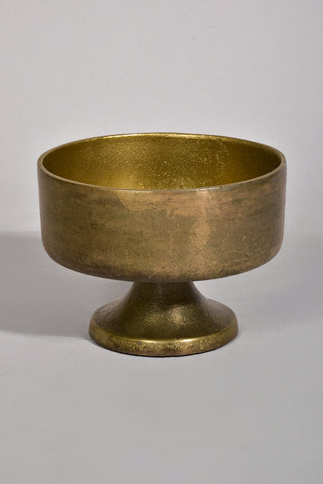 6" X 4.5" Finale Compote Antique Gold