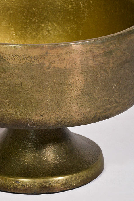 6" X 4.5" Finale Compote Antique Gold
