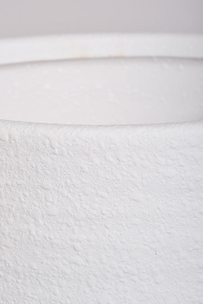 9.5" X 8.25" Andrade Pot White