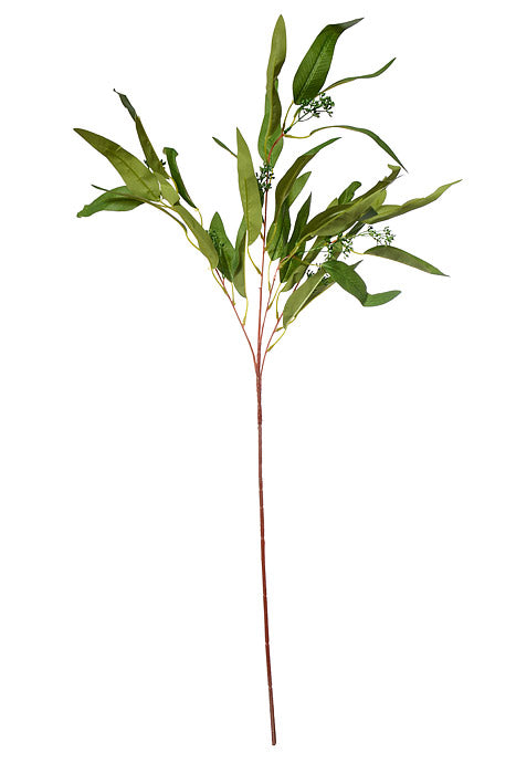 34.5" Willow Eucalyptus Spray Green