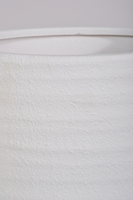 9.25" X 20" Andrade Vase White