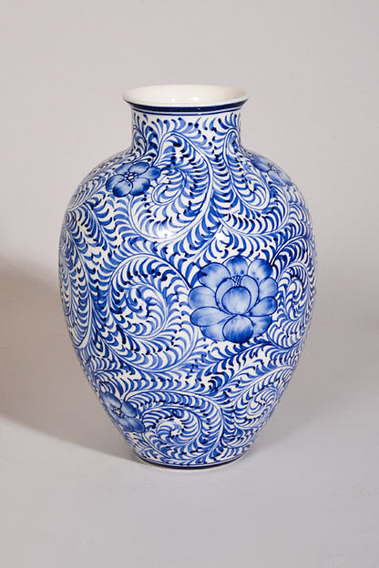 6.5" X 9.5" Eleanor Vase Blue