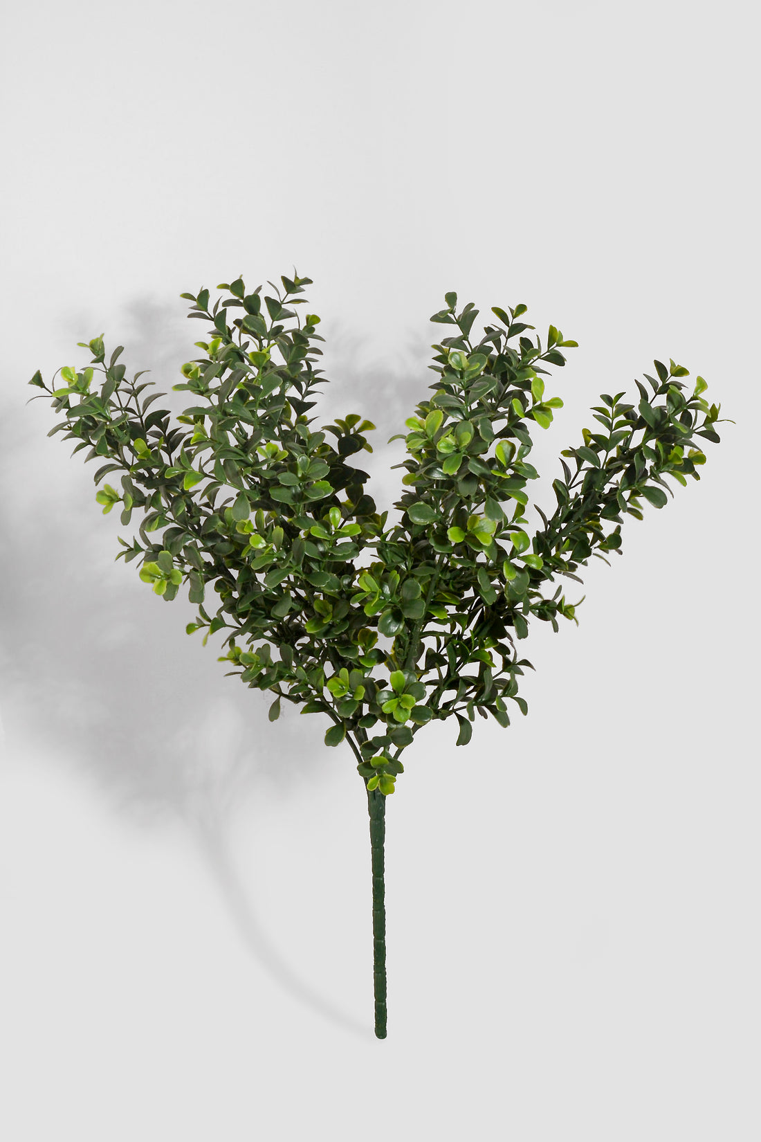 17" Artificial Boxwood Bush Green