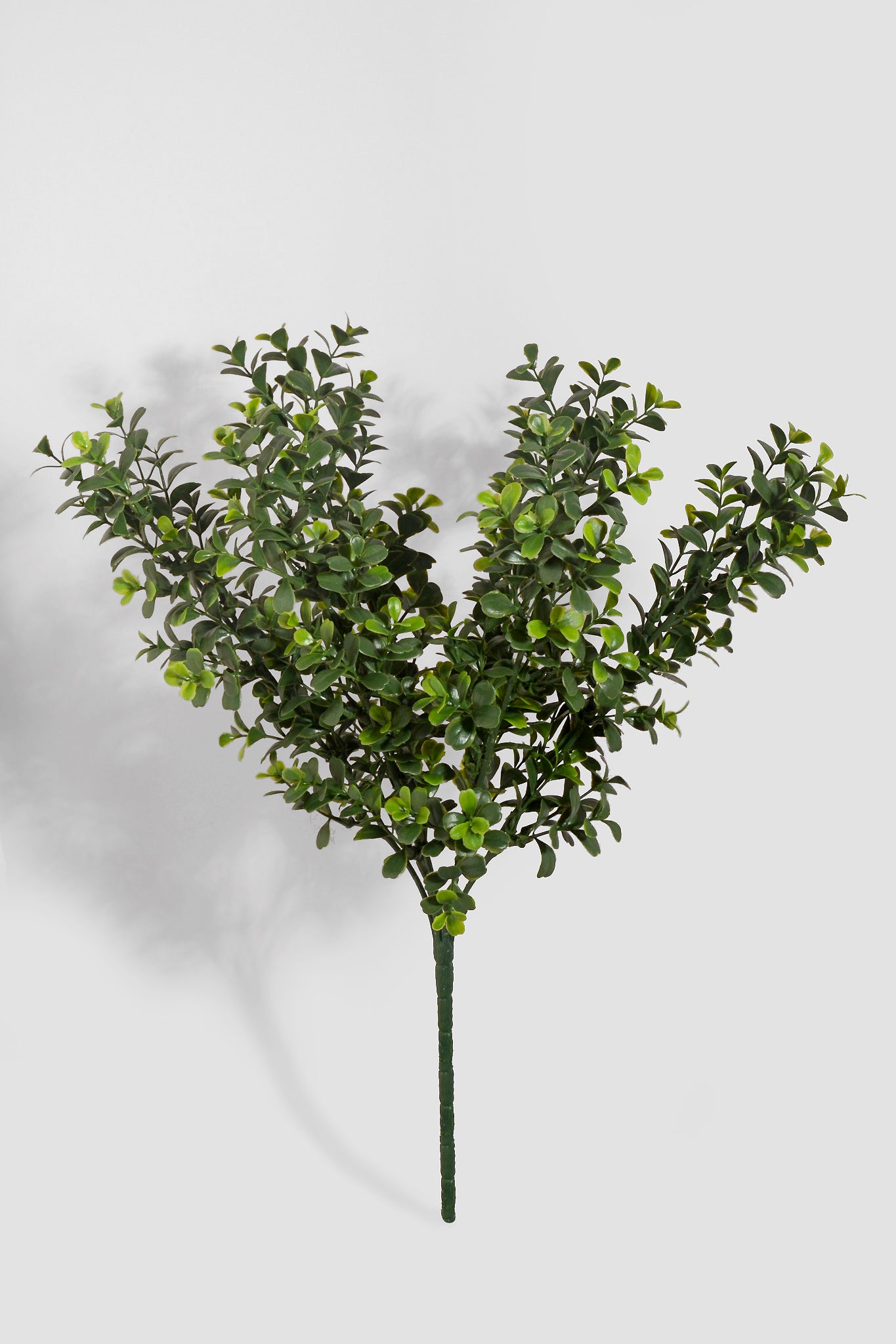 17" Artificial Boxwood Bush Green