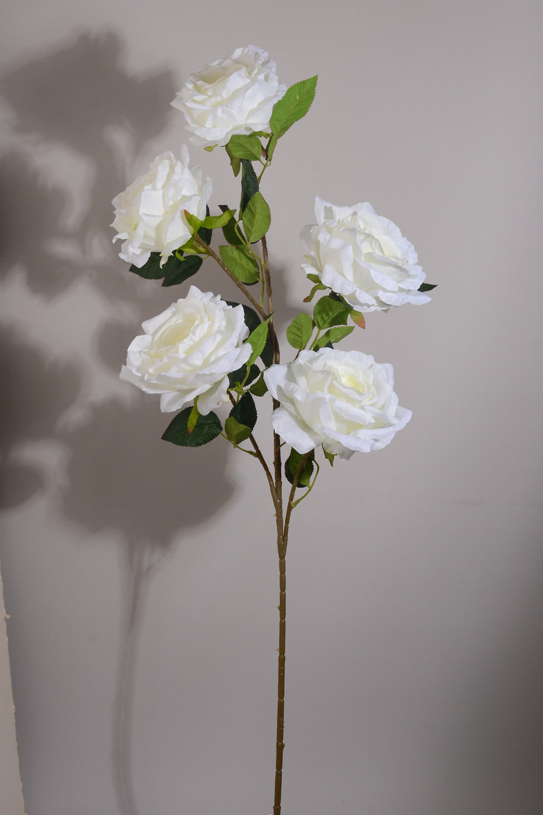 38.5" Silk Rose Spray Off White