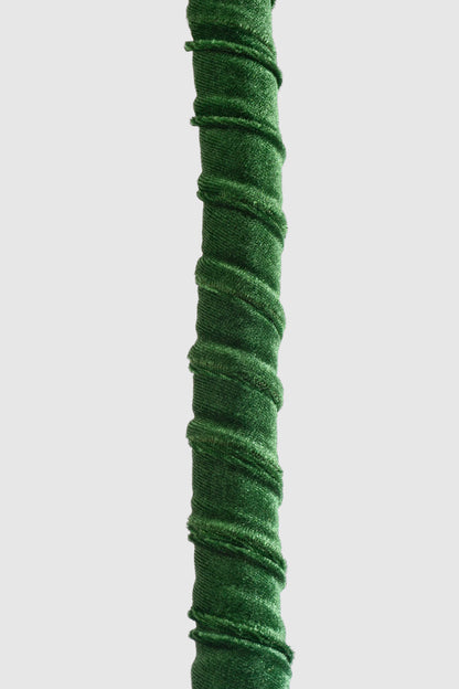 48" Velvet Roping Green