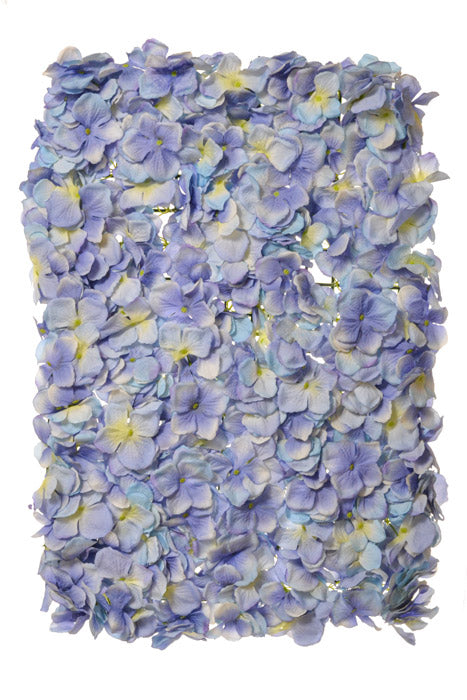 15.75" X 23.5" Silk Hydrangea Mat (Blue/Purple) Two-Tone