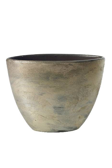 13.75" X 6" X 10.25" Zelda Bowl Bronze