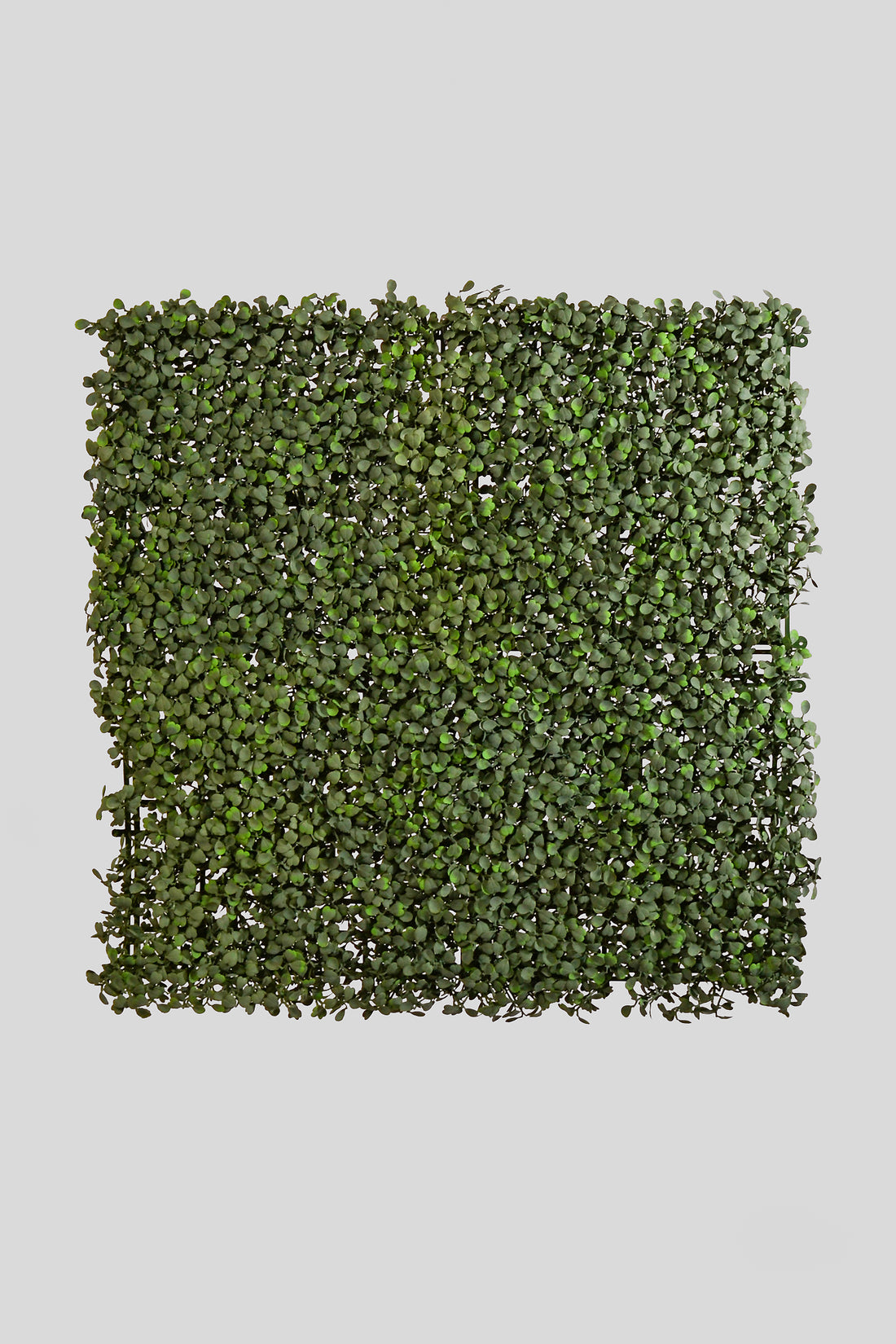 19.5" Artificial Square Fire-Resistant Boxwood Mat Green