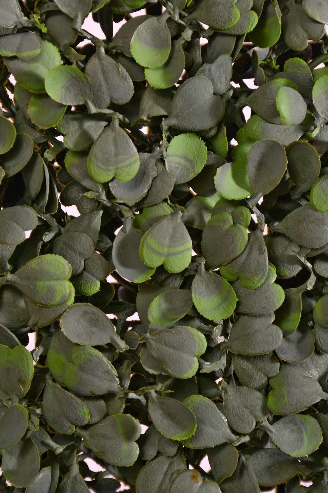 19.5" Artificial Square Fire-Resistant Boxwood Mat Green