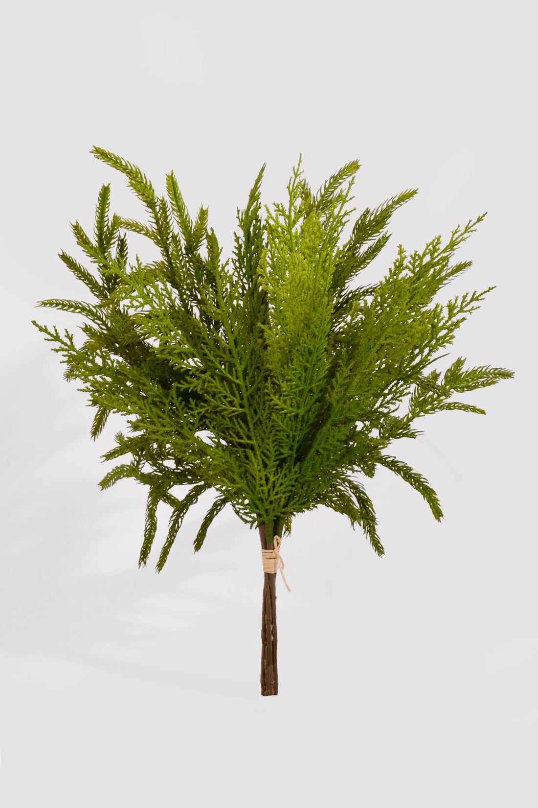 18" Real Touch Cedar/Norfolk Pine Bundle Green