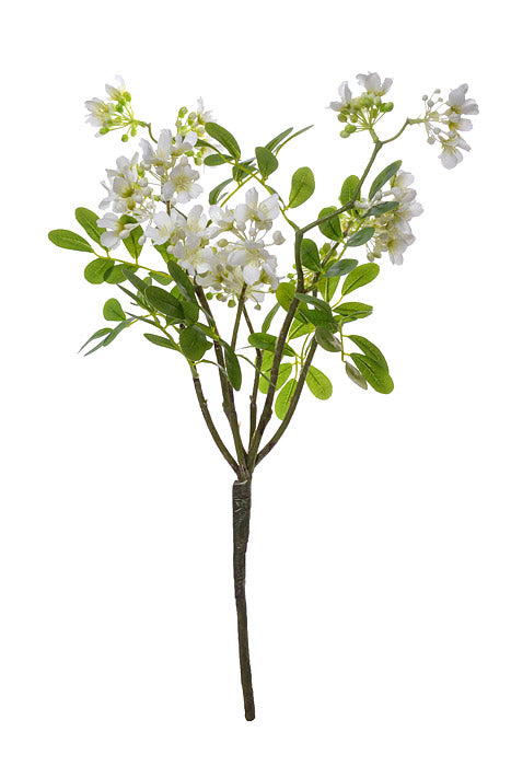 22&quot; Silk Stephanotis Spray White