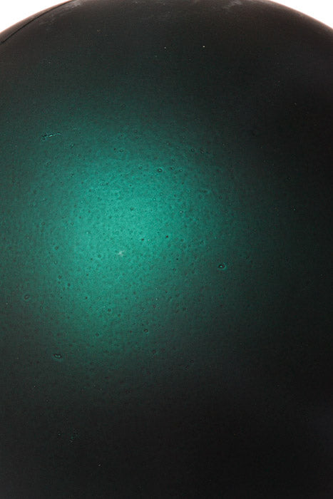 150Mm Matte Plastic Ball Ornament (Dark Green)