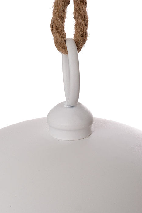 16" Jingle Bell Ornament White