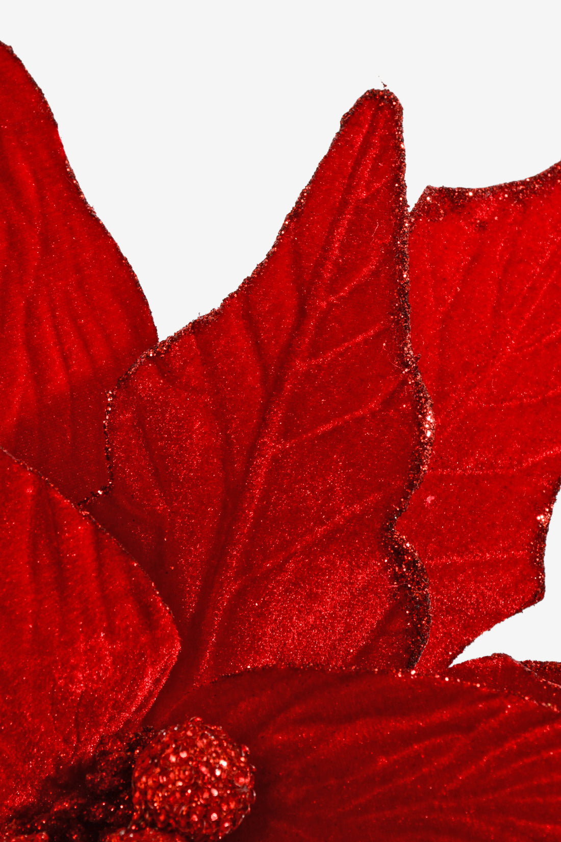 19" X 32" Display Poinsettia Stem Red