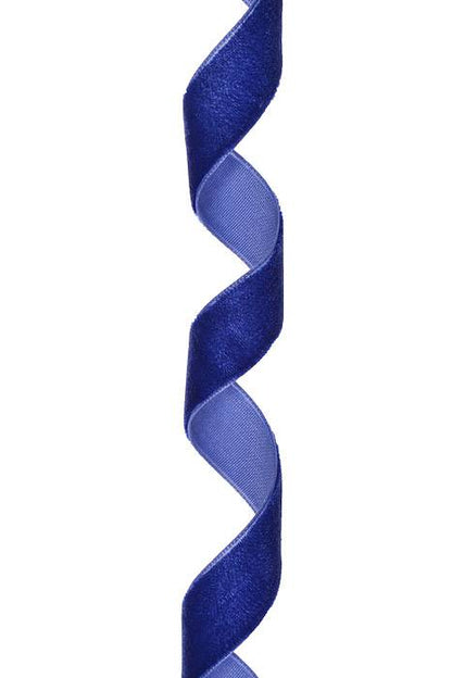 5/8" X 10Yds Velvet Ribbon Royal Blue