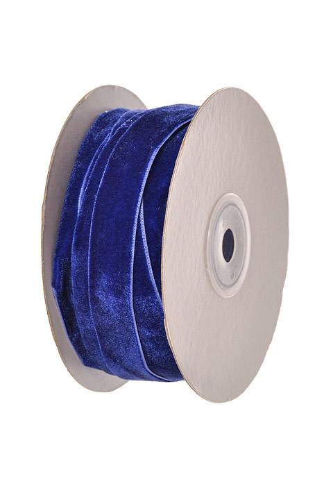 5/8" X 10Yds Velvet Ribbon Royal Blue