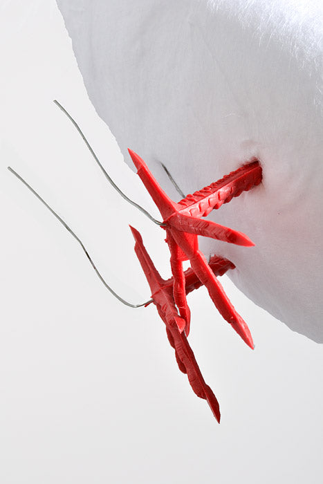 11" Dove With Feather Wing White