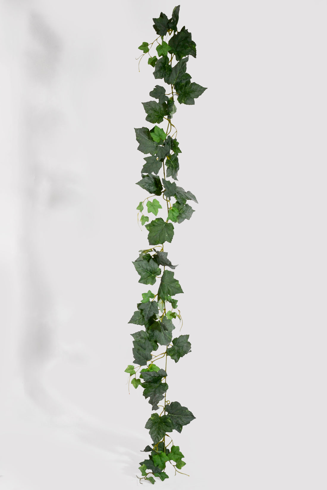 59" Artificial Grape Leaf Garland Green